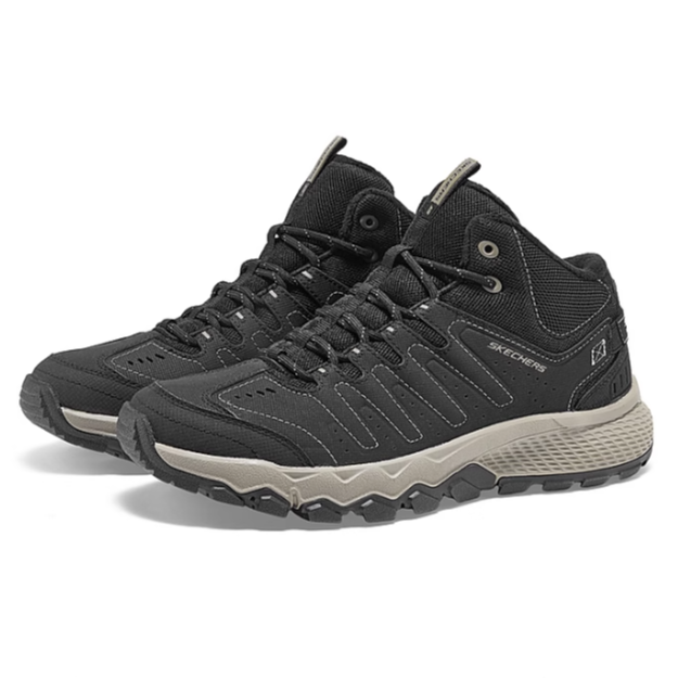 SKECHERS/斯凯奇男子舒适加绒高帮休闲鞋秋冬保暖雪地靴237632