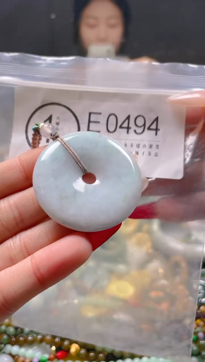 【闪购商品】翡翠颈饰未镶嵌/E/翡翠A货一图一物