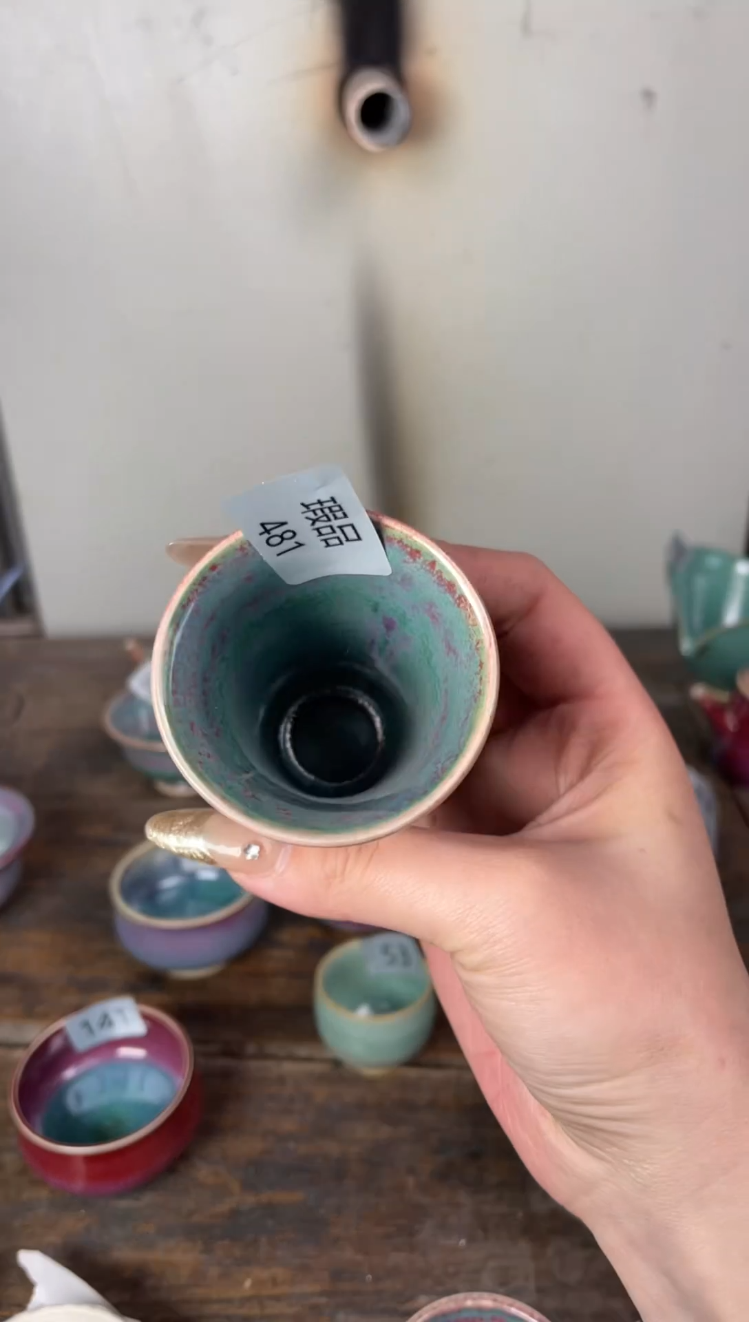 【闪购商品】摆件钧瓷手工茶器窑变