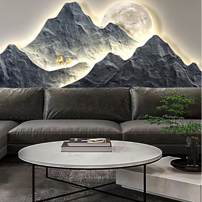 京云埭573仿古手绘通用链接装饰画