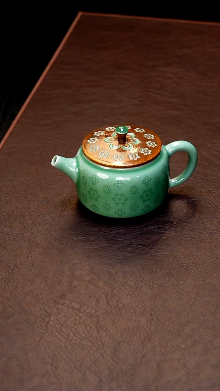 青瓷手工茶器包邮