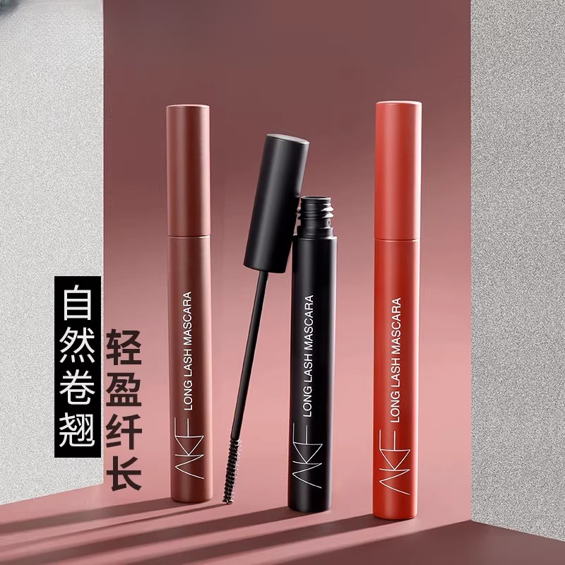 AKF轻羽纤长持妆睫毛膏01心机自然浓郁黑5g
