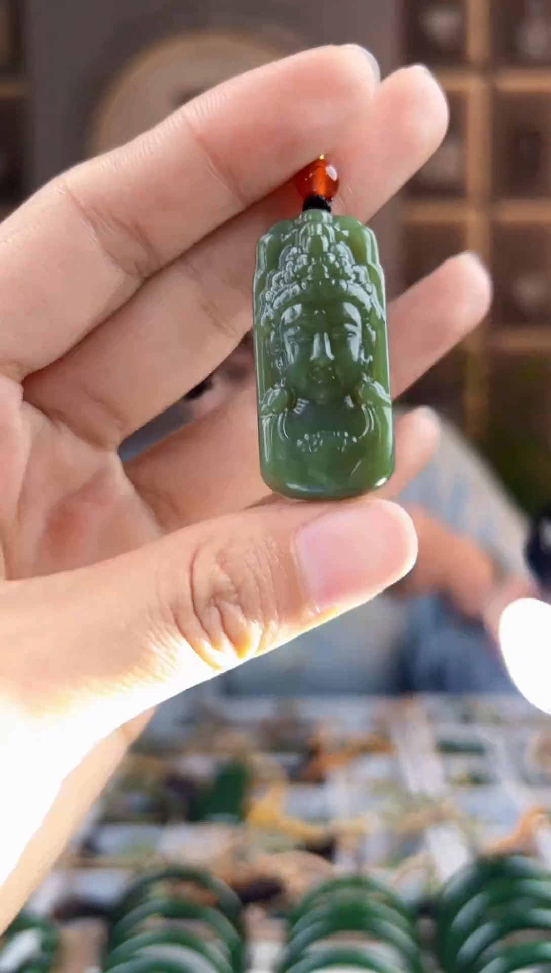颈饰未镶嵌和田玉拍一发一，拍一发一