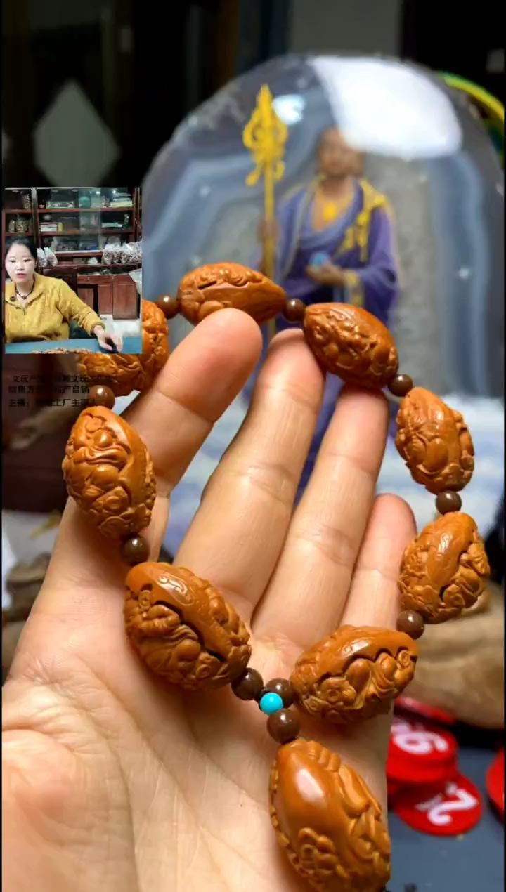 手串/手链核桃橄榄核精品链接手串