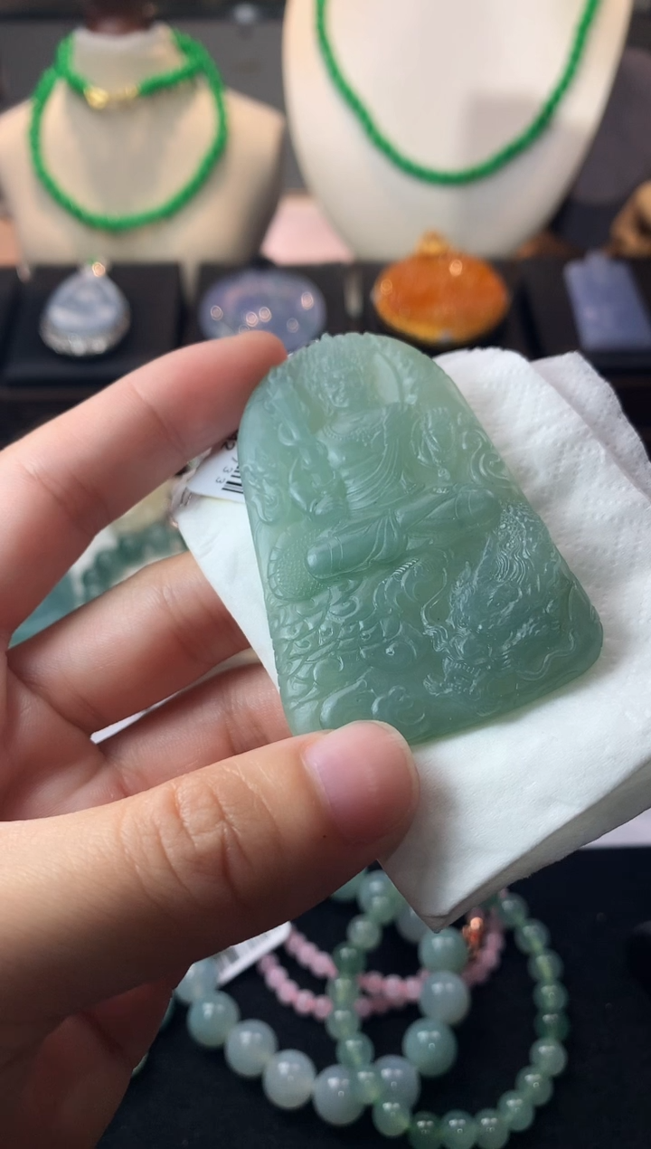 未镶嵌定制翡翠林*~毛货不退不换