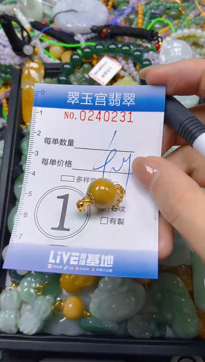 颈饰未镶嵌翡翠闪购C0240231