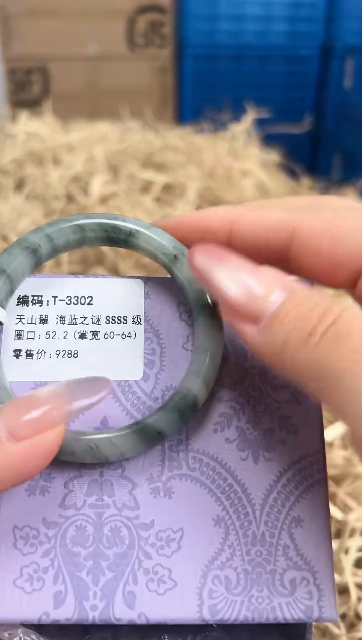 未镶嵌手镯石英质玉T-3302