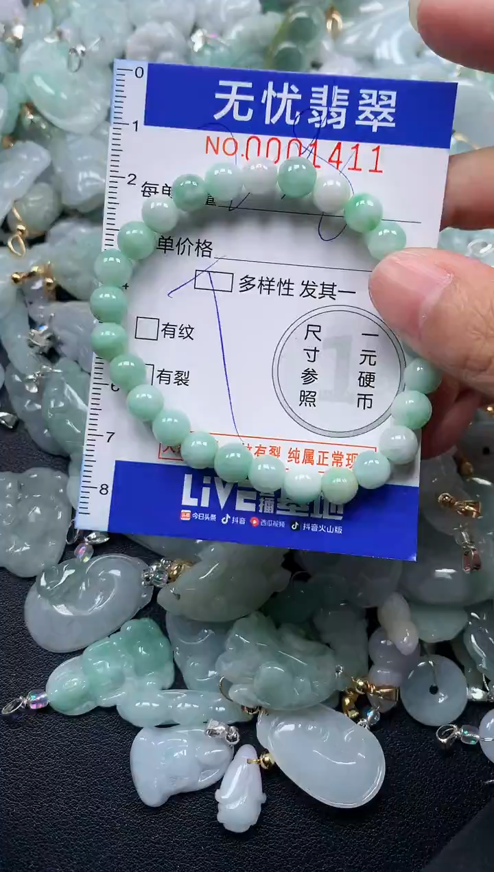 颈饰未镶嵌翡翠1411