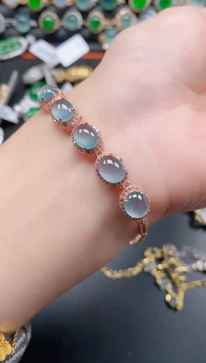 银S925镶嵌戒指翡翠1111