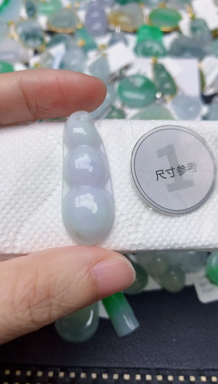 颈饰未镶嵌翡翠天然缅甸A货翡翠