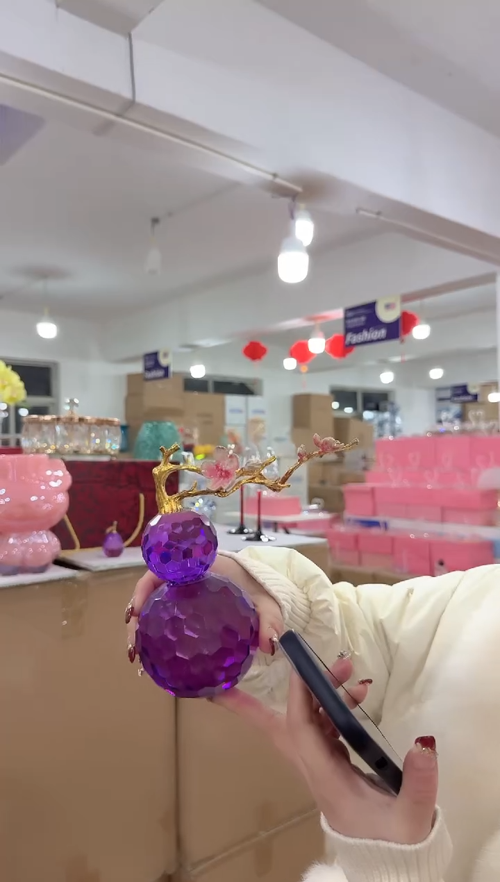 【闪购商品】无铅玻璃甄选花器-j-早33