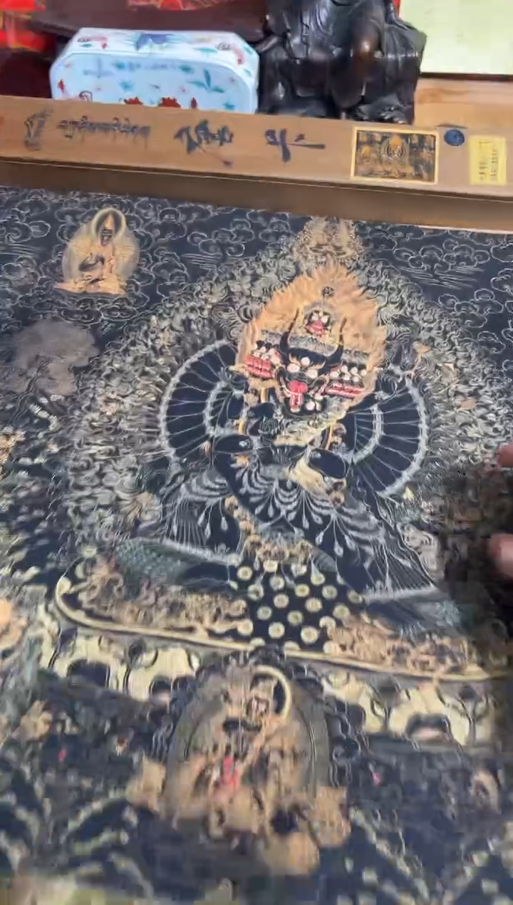 卷轴画卷轴画奥奥的唐卡