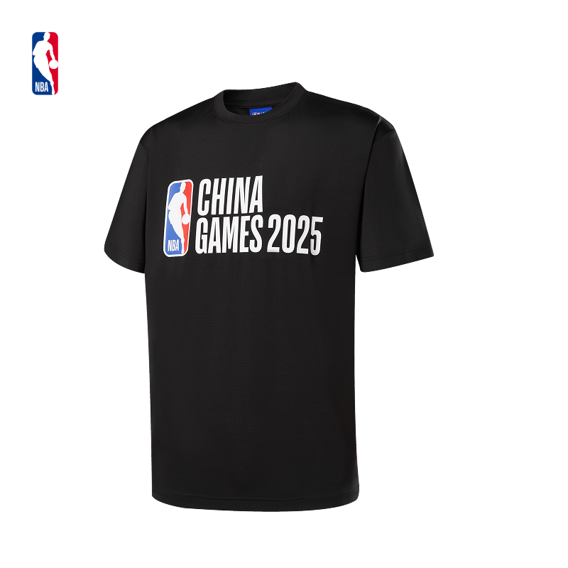 【NBA中国赛2025】NBA官方联盟球队文化休闲透气速干运动纪念T恤
