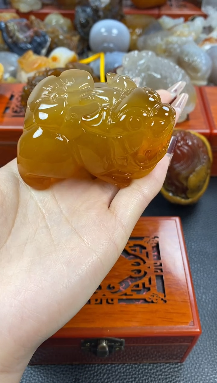 【闪购商品】玛瑙/玉髓手把未镶嵌1