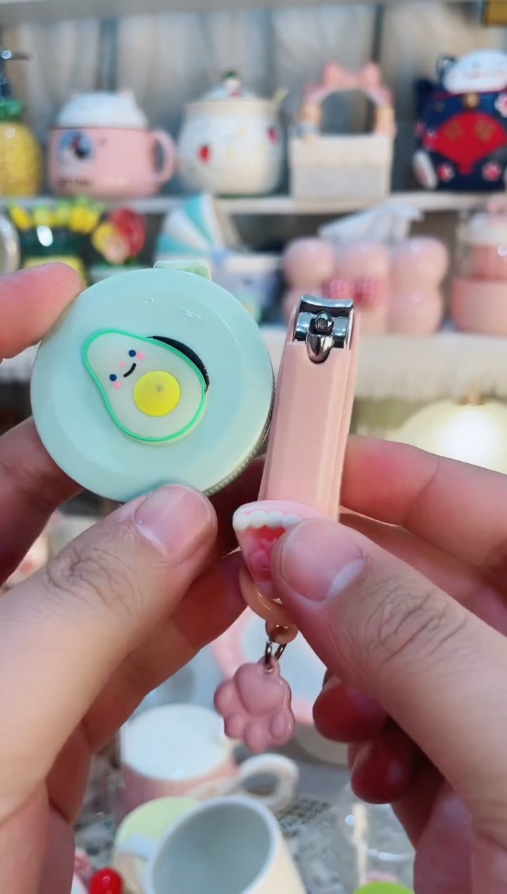 【闪购商品】瓷片卷尺+指甲刀 1发货快质量好