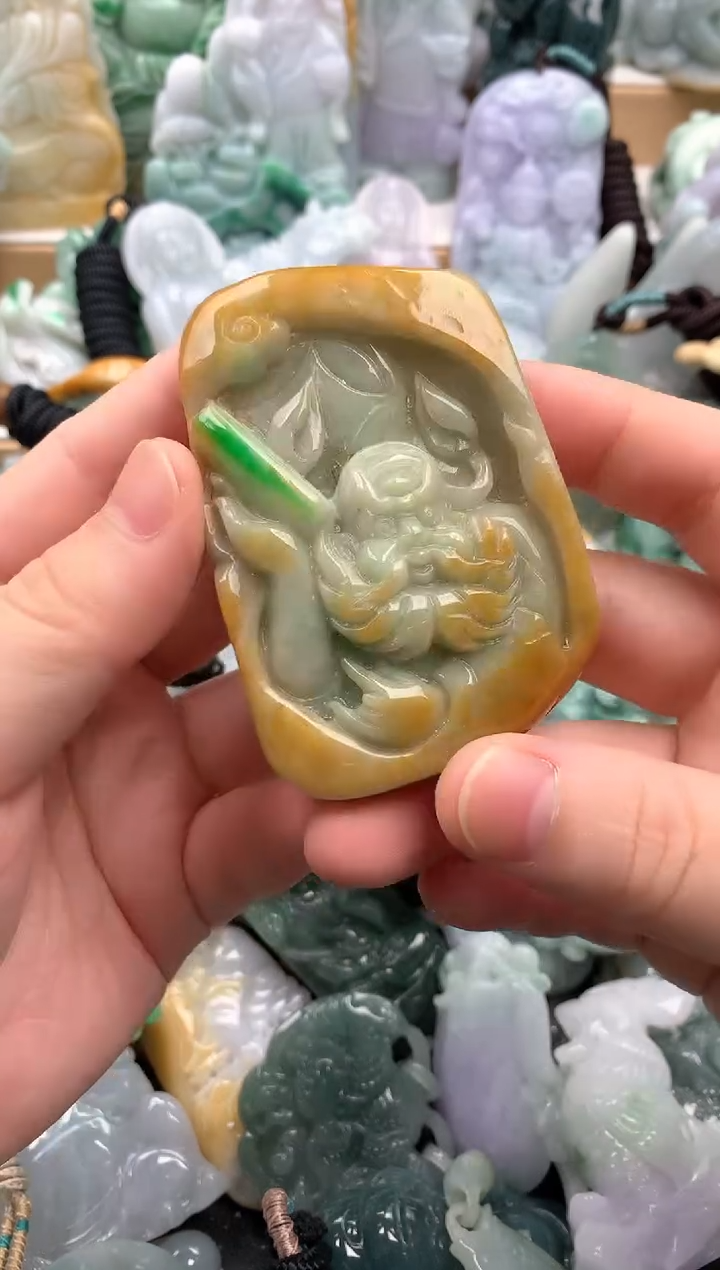 吊坠(不含链)未镶嵌翡翠1