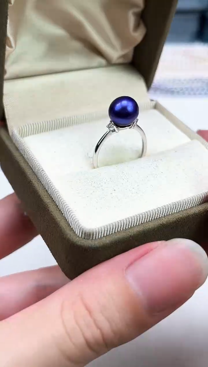 银S925镶嵌其他淡水珍珠多样性发一0331