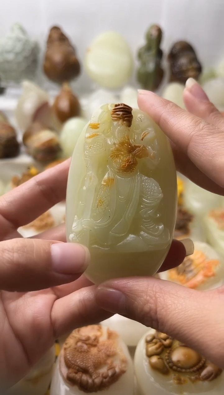 石材古青石棉纹正常不退换关公