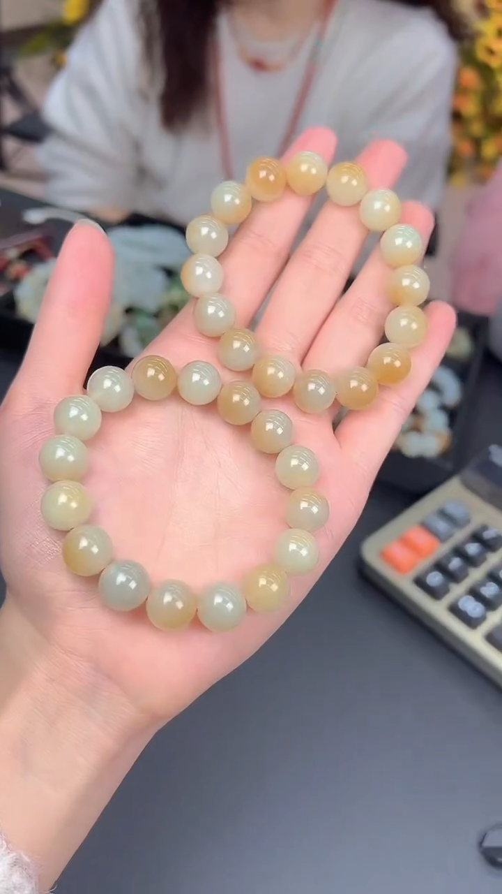 未镶嵌手串和田玉JJD1231037多样性发一