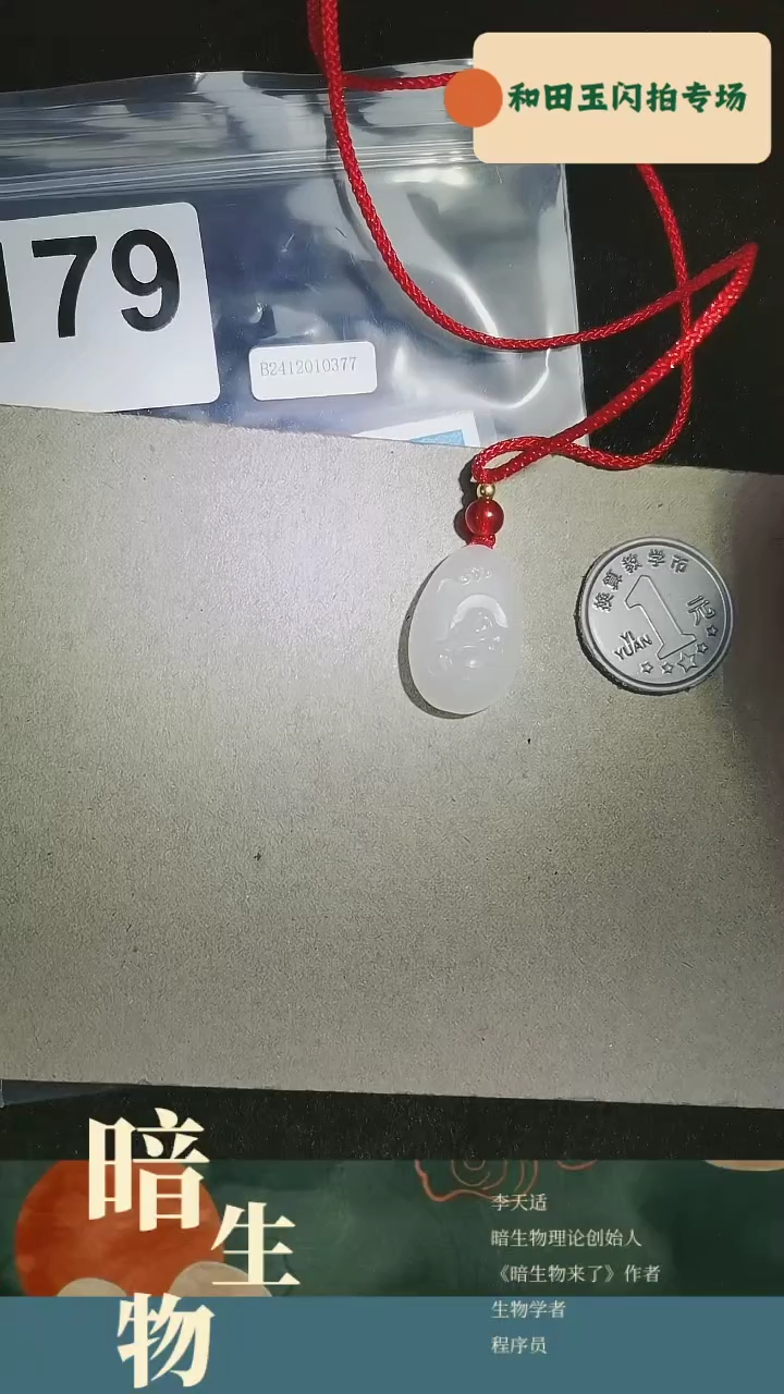 【闪购商品】和田玉吊坠(赠链)未镶嵌179