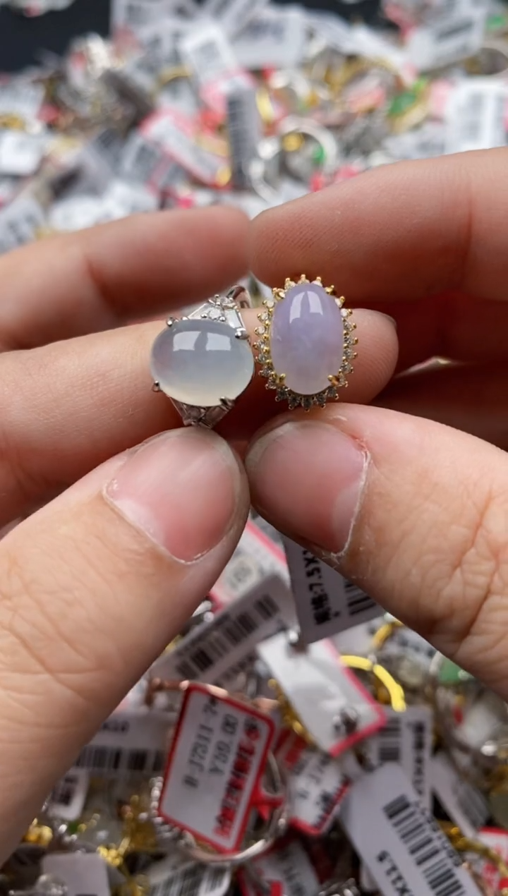【闪购商品】翡翠戒指银S925镶嵌1111---111--1