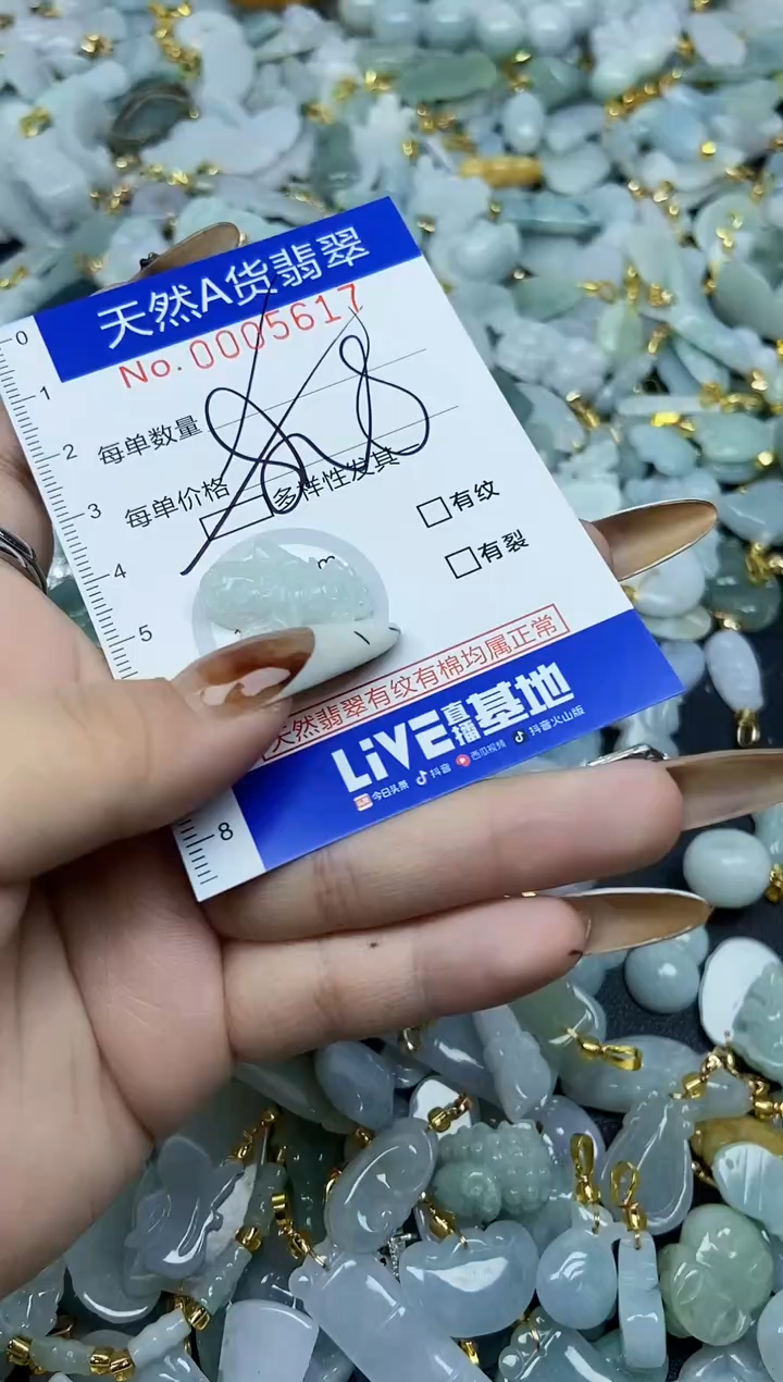 【闪购商品】翡翠颈饰未镶嵌天然A货翡翠