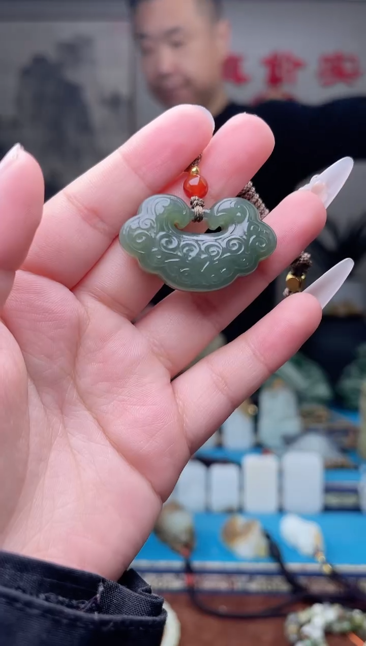 【闪购商品】和田玉未镶嵌挂件1