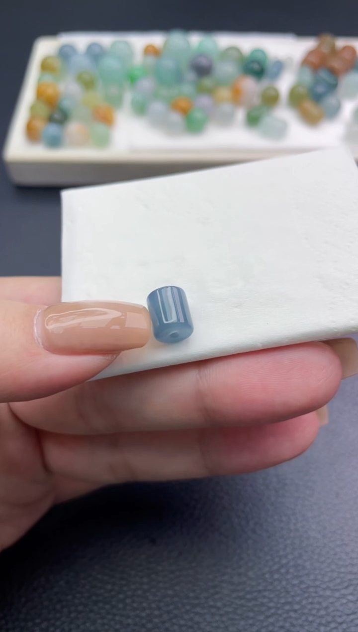 未镶嵌定制翡翠射*珠子