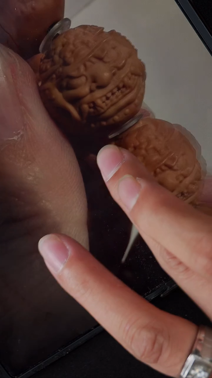 【闪购商品】猴头核桃手串恶僧武士