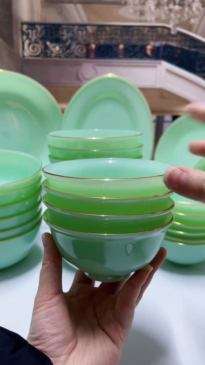 【闪购商品】... 4.5英寸玉瓷碗4个口径11.5厘米