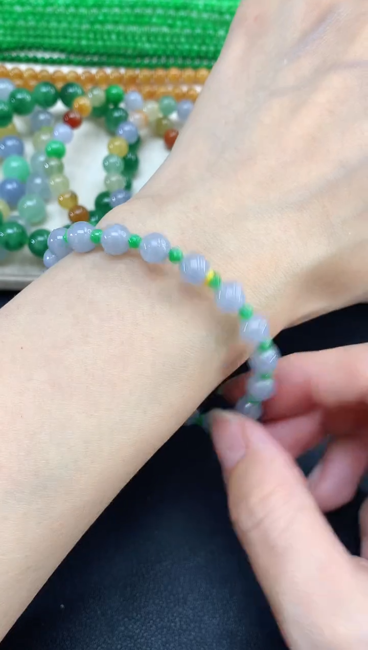 未镶嵌手串翡翠91|