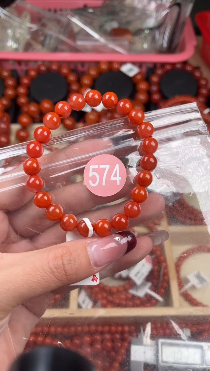 【闪购商品】南红玛瑙珠宝奇石未镶嵌574-8+