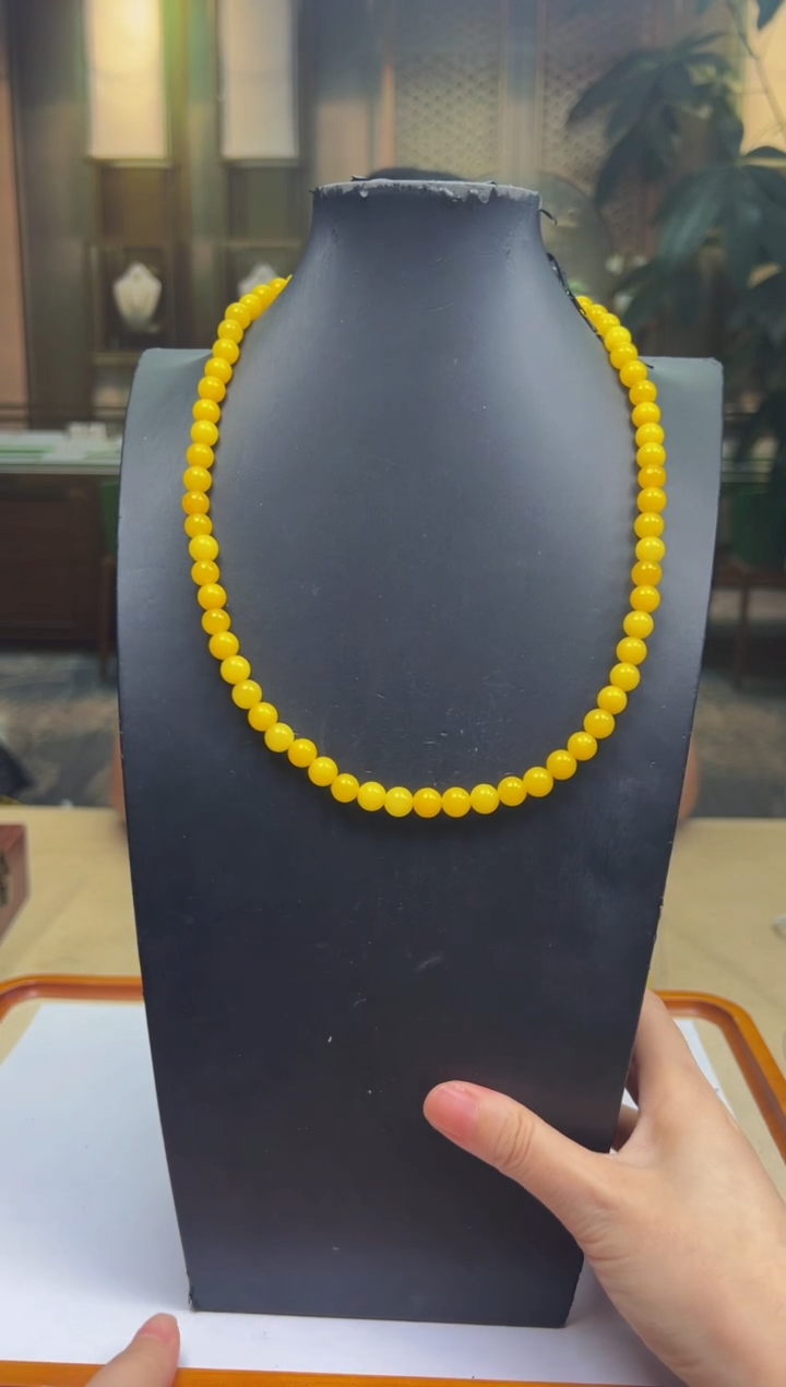 翡翠未镶嵌颈饰YY2025-7-9-31