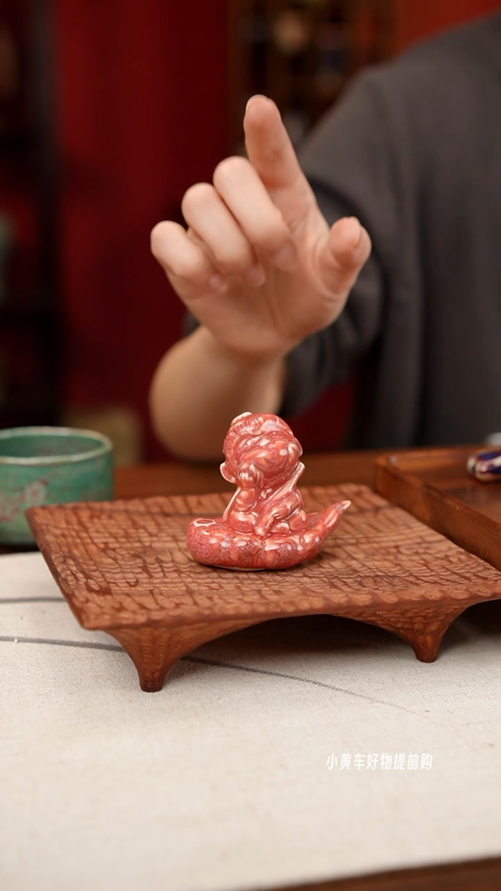 【闪购商品】摆件小师妹-钧瓷-信任