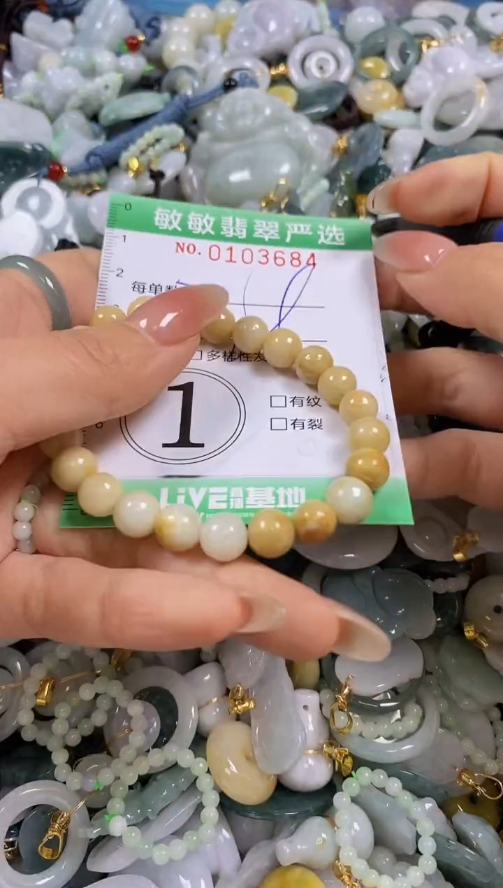 【闪购商品】翡翠颈饰未镶嵌闪购0103684