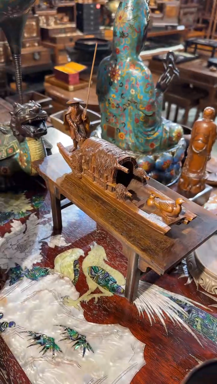 木木头款黄杨渔翁798