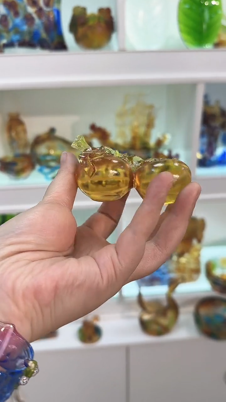 手工艺品琉璃事事如意