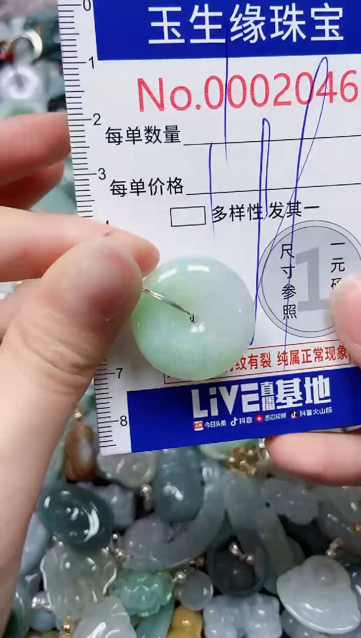 【闪购商品】翡翠颈饰未镶嵌闪购00002046