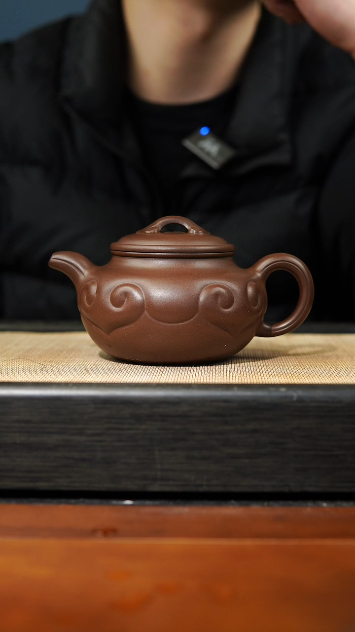 【闪购商品】紫砂茶壶紫泥如意仿古