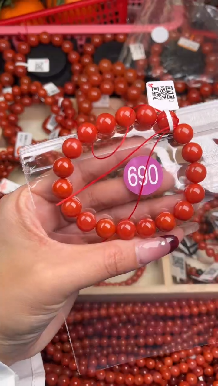 【闪购商品】南红玛瑙珠宝奇石未镶嵌690-10+