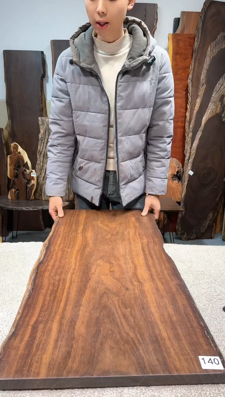 【闪购商品】风车木（黑檀木）尺寸90*43*2.5编号140