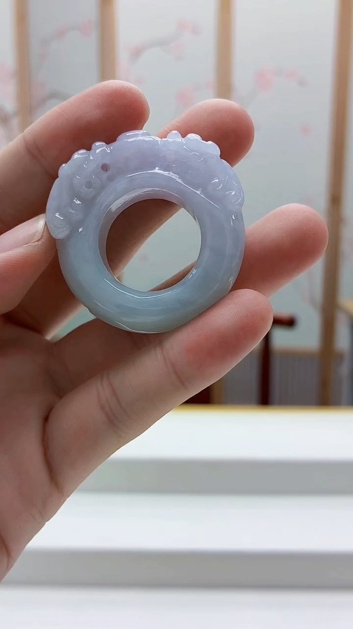 未镶嵌定制翡翠5167bb-毛货挂件46