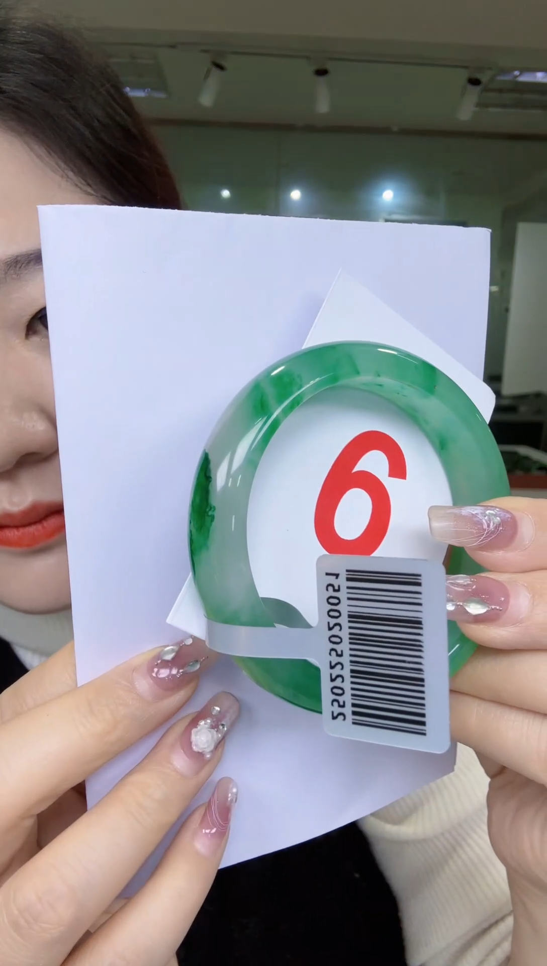 【闪购商品】石英质玉手镯未镶嵌螺+丽