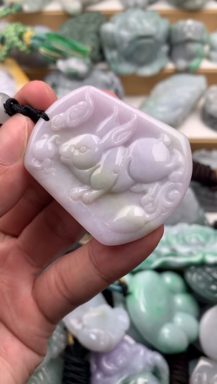 吊坠(不含链)未镶嵌翡翠1