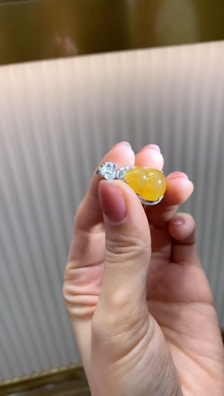 【闪购商品】翡翠颈饰18K金镶嵌|不退不换