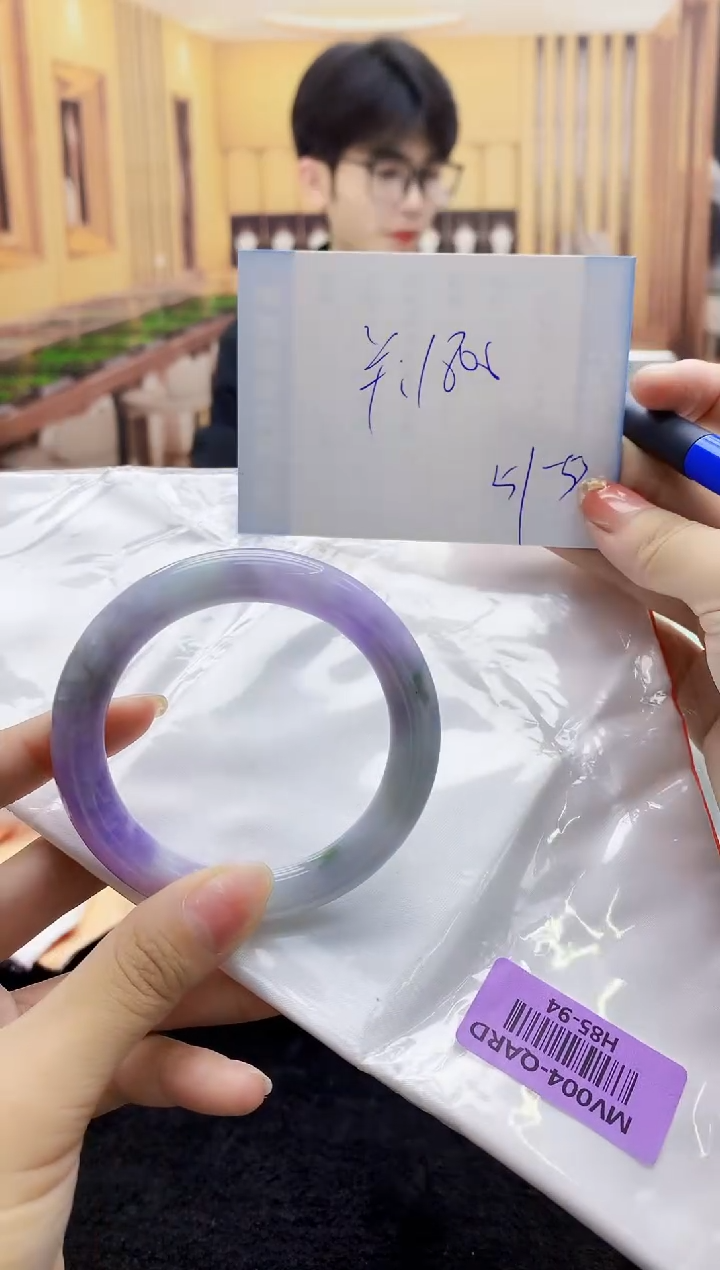 【闪购商品】翡翠手镯未镶嵌   H85-94