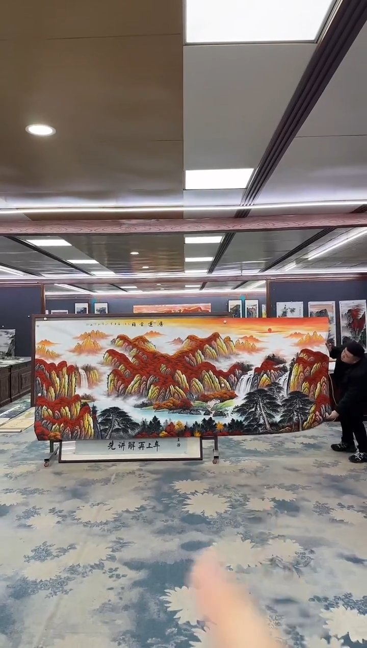 国画W-刘雪红-大丈二-山水国画