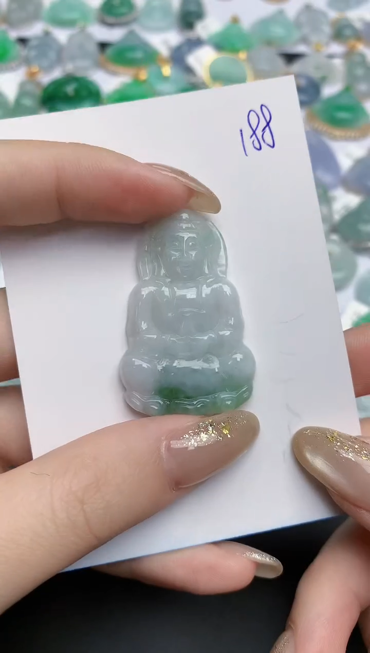 【闪购商品】翡翠颈饰未镶嵌天然缅甸翡翠A货