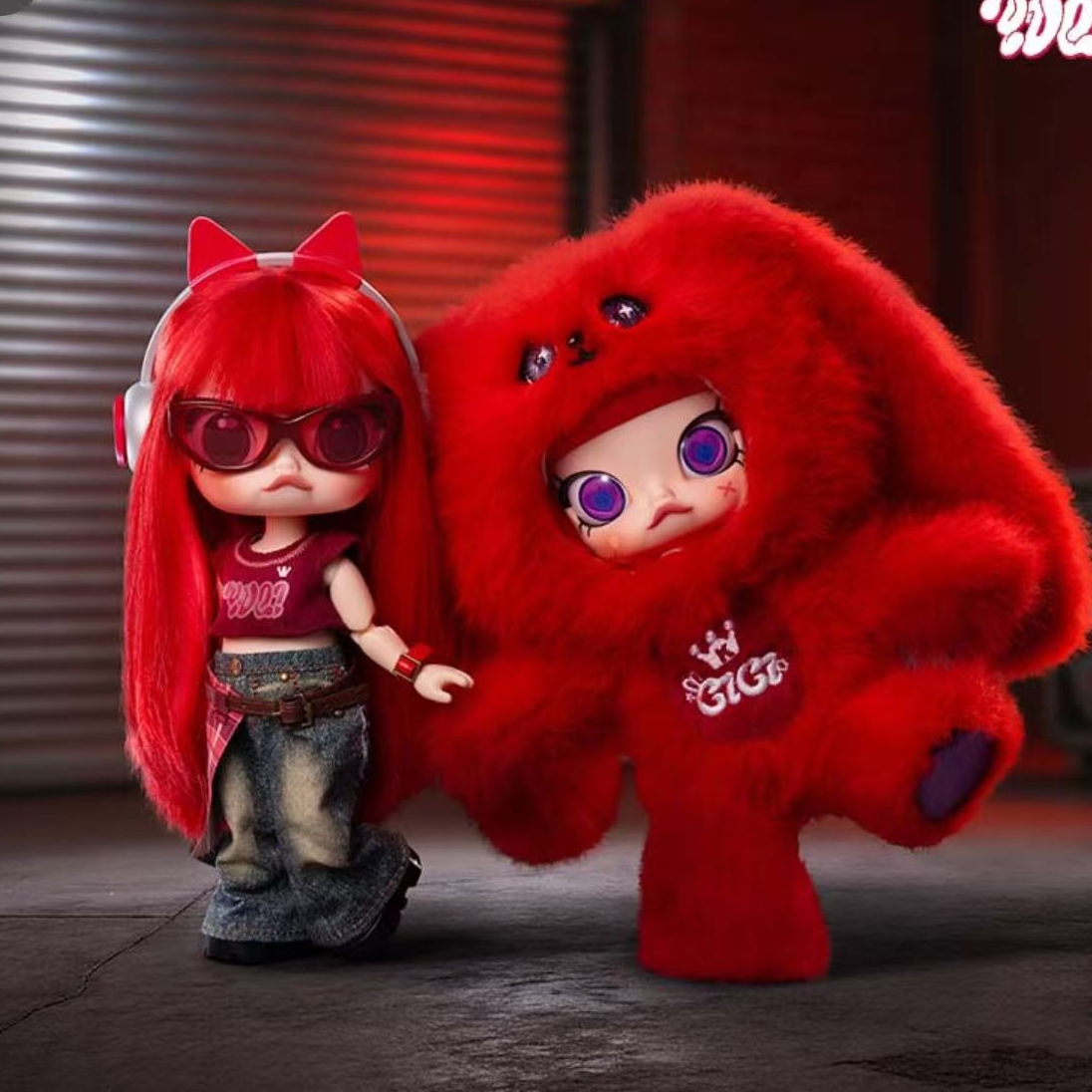 POP MART/泡泡玛特 MOLLY × YUQI系列 可动人偶 盲盒
