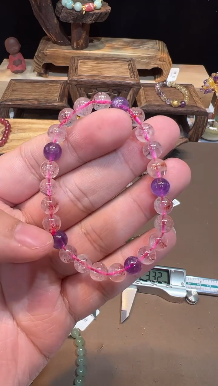 【闪购商品】水晶手链未镶嵌手饰@@9703